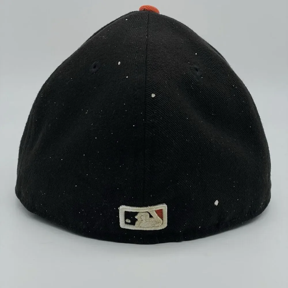 Vintage San Francisco Giants Hat New Era Cap 7 3/8 USA 2000s Y2K Era 2 Tone MLB